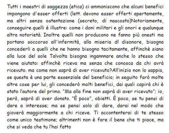 GRATUITà BENEFICIO